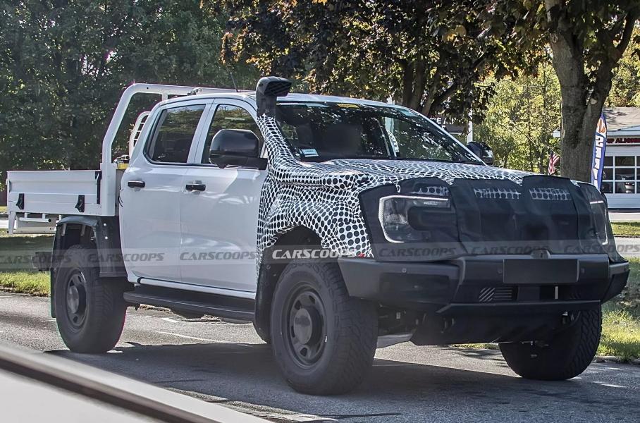У Ford Ranger появится тяжёлая версия Super Duty: первые фото