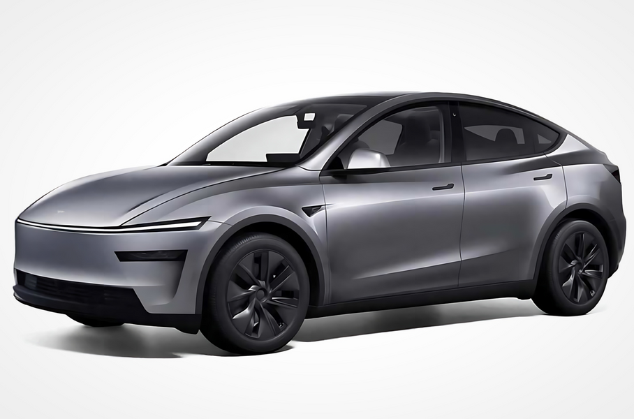 Неофициальный рендер обновленной Tesla Model Y