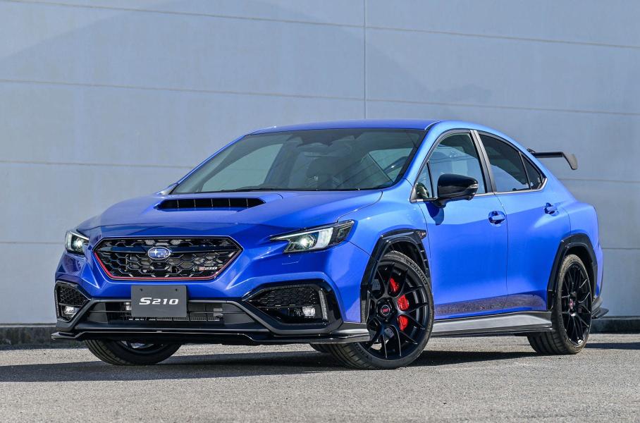 Седан Subaru WRX обзавелся «заряженной» версией S210