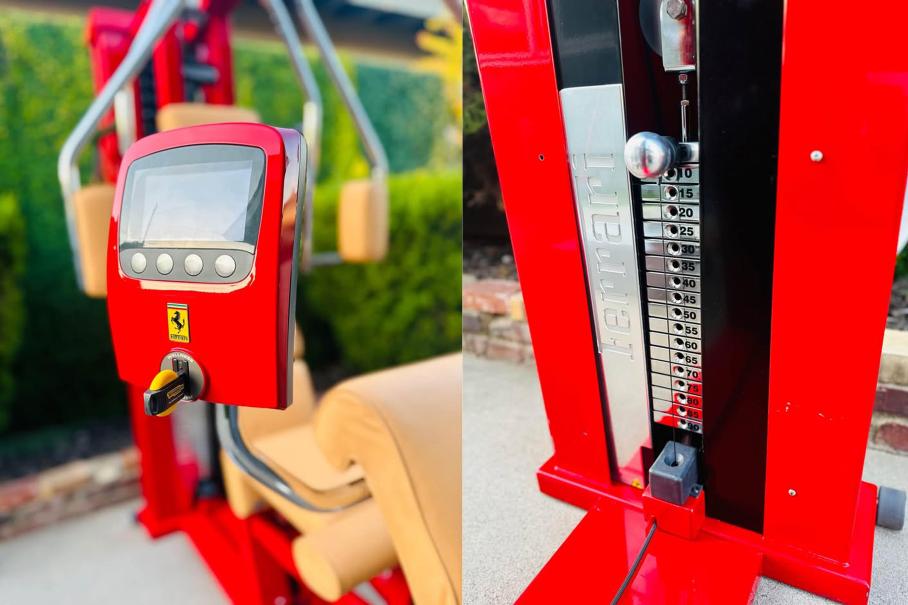 На продажу выставили уникальный (и очень дорогой) тренажер от Ferrari