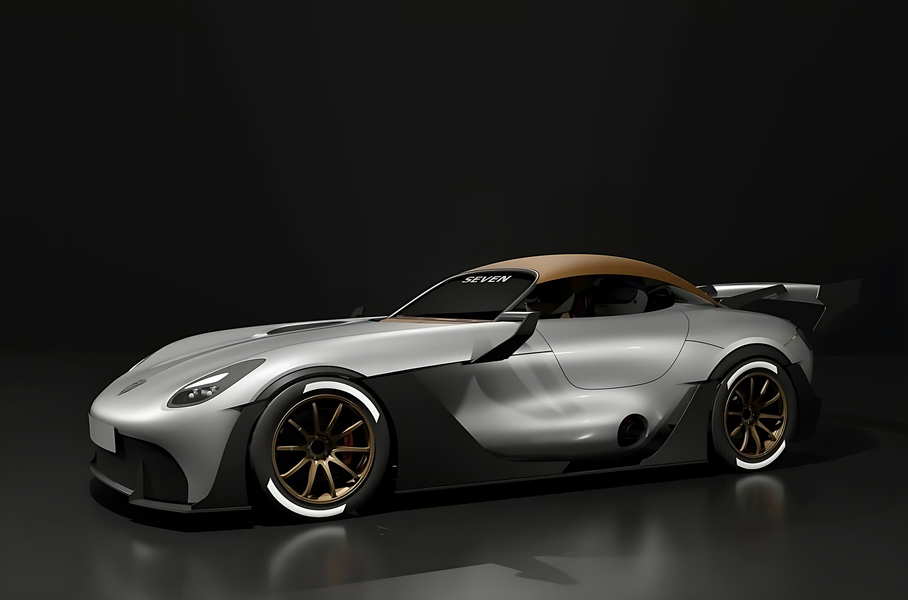 Раскрыта цена российского спорткара Bureau Seven с мотором Toyota 2GR