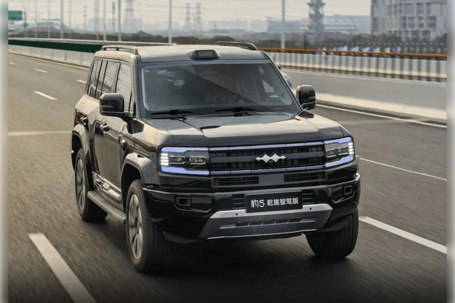 Обновленный BYD Leopard 5 с лидаром