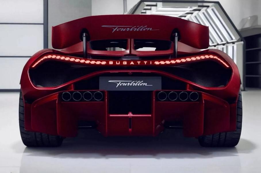 У нового Bugatti будет спортпакет с уникальным выхлопом: фото
