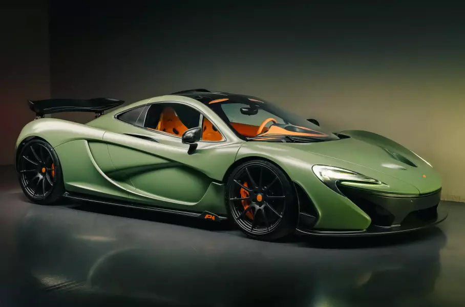 McLaren P1 в редком матовом цвете выставили на продажу