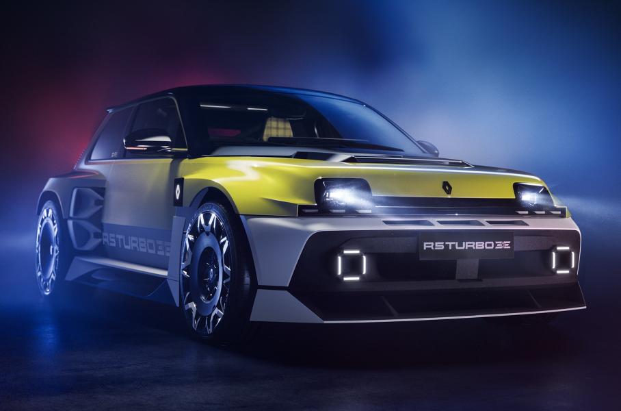 Renault выпустила электрокар по мотивам модели 5 Turbo из 1980-х