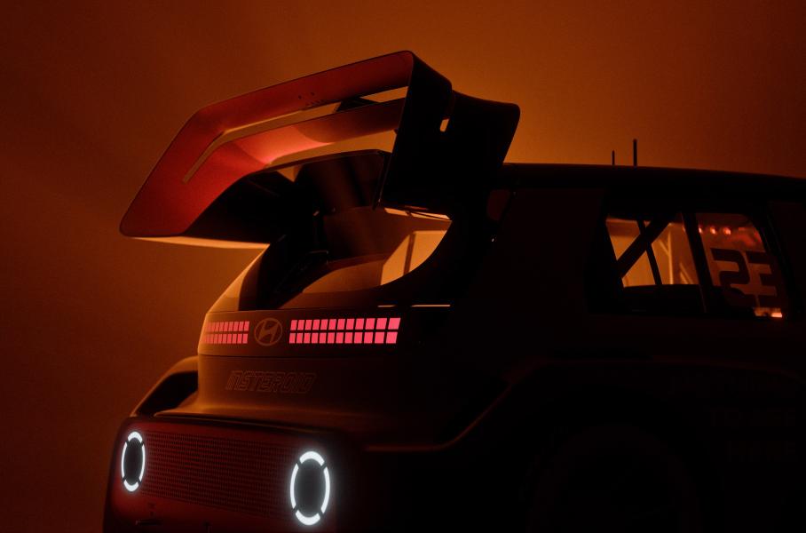 Hyundai показала концепт Insteroid в стиле машин для видеоигр