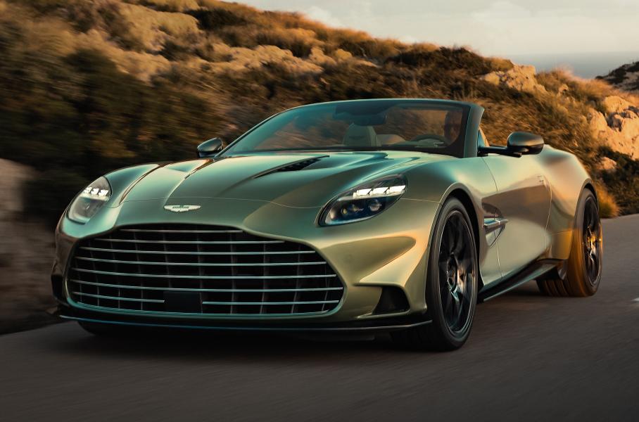 Представлен родстер Aston Martin Vanquish Volante