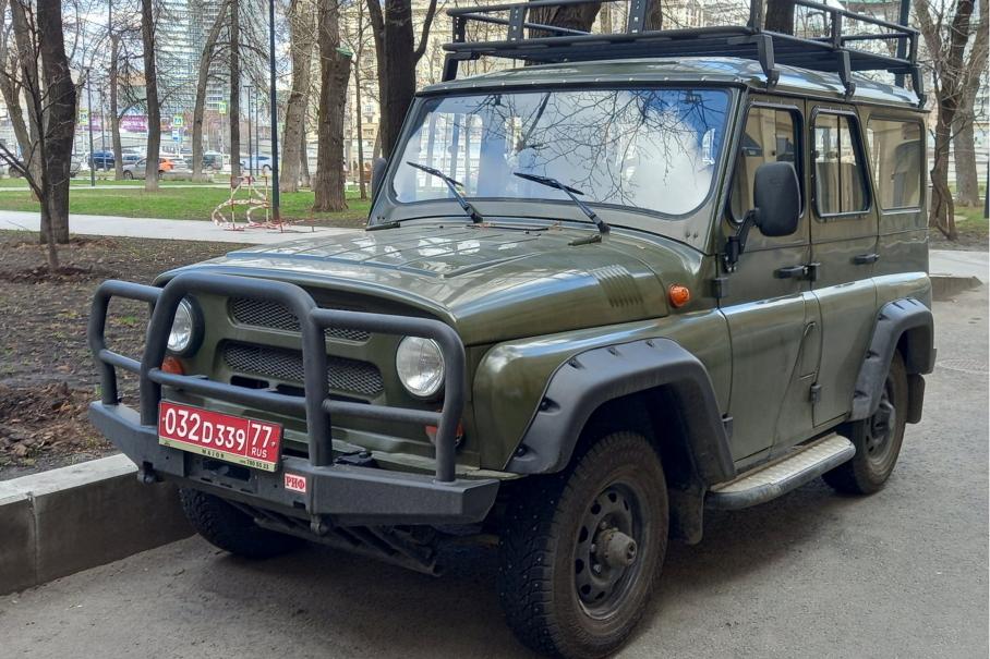Фотофакт: в России у иностранных дипломатов появился УАЗ Hunter