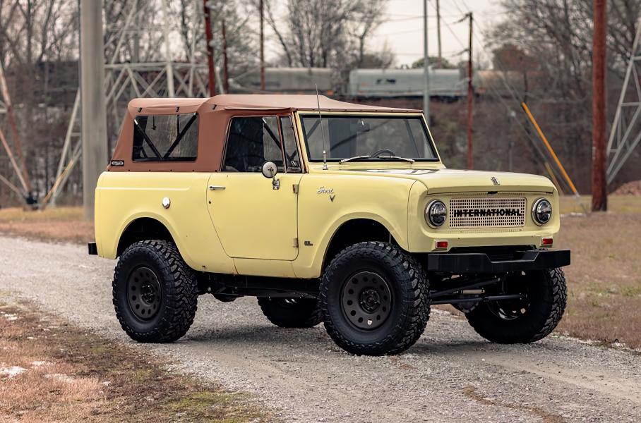 С аукциона продадут рестомод International Scout на шасси Jeep Wrangler