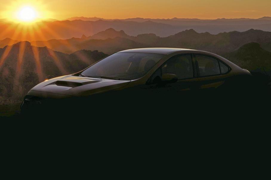 Тизер нового Subaru WRX