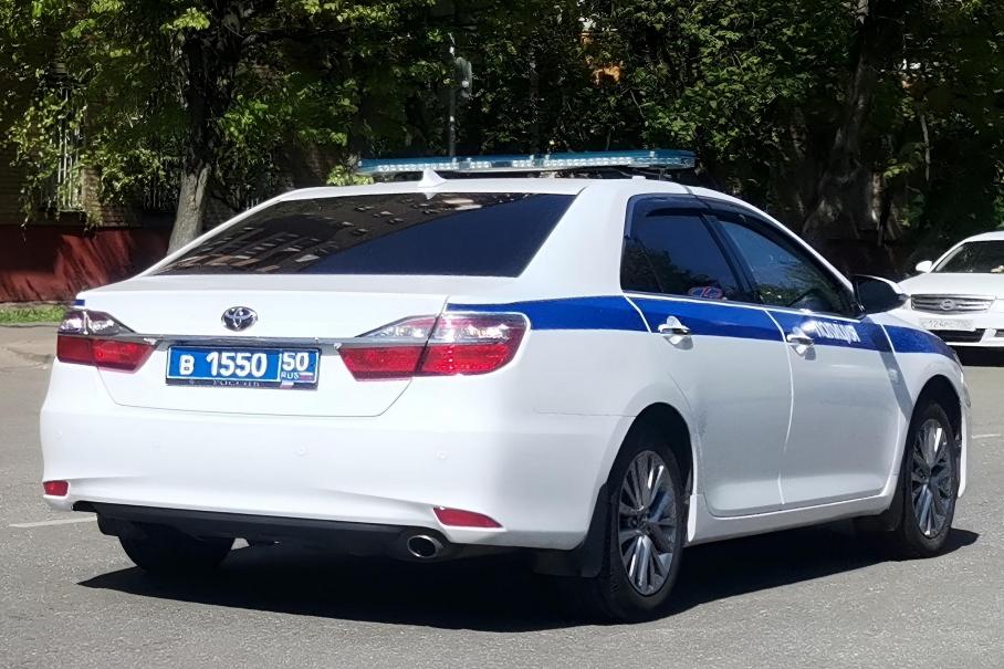 Фотофакт: у российской полиции появились номера нового формата