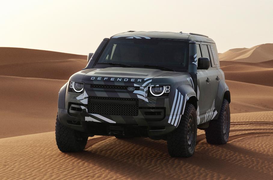 Land Rover Defender для «Дакара»: первые фотографии