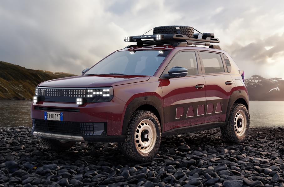 Новый Fiat Grande Panda стал полноприводным гибридом