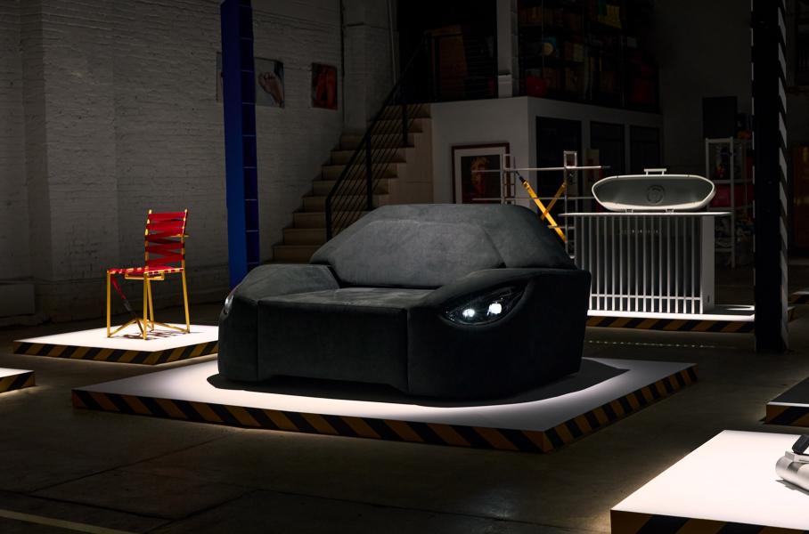 Детали Mercedes-AMG использовали для создания необычной мебели