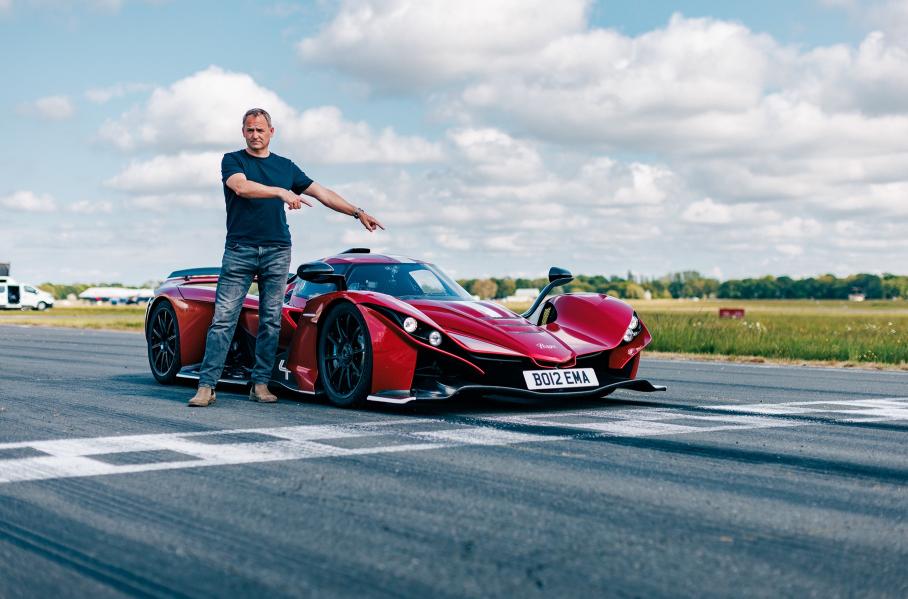 700-сильная Praga Bohema поставила рекорд тест-трека Top Gear