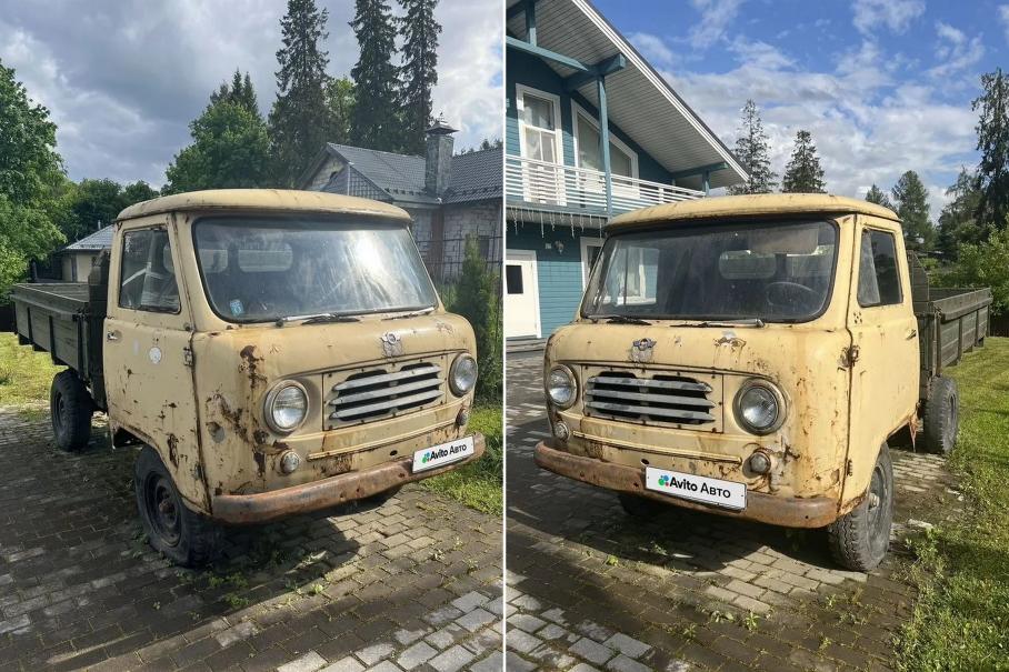 В продаже появился ранний УАЗ «Головастик»: другая кабина и 4х2