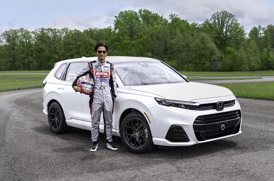 Honda CR-V станет первым водородным участником гонки Pikes Peak