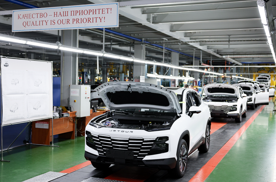 Производство Jetour Dashing на «Автоторе»