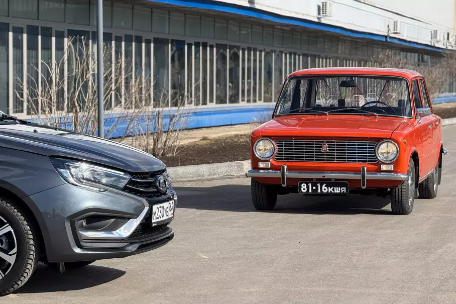 Lada Vesta и ВАЗ-2101