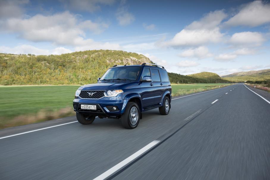 Названы основные неисправности внедорожника УАЗ «Патриот»