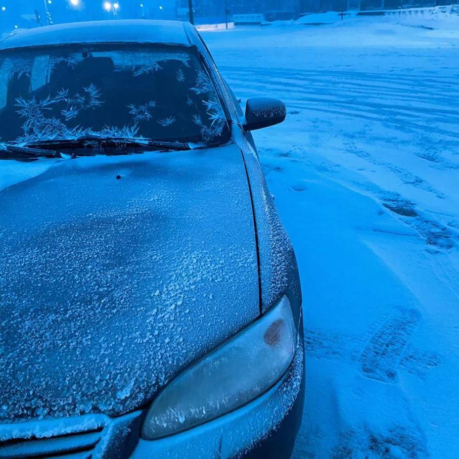 автомобиль зимой