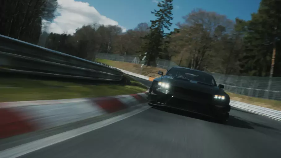 Ford Mustang GTD на Нюрбургринге