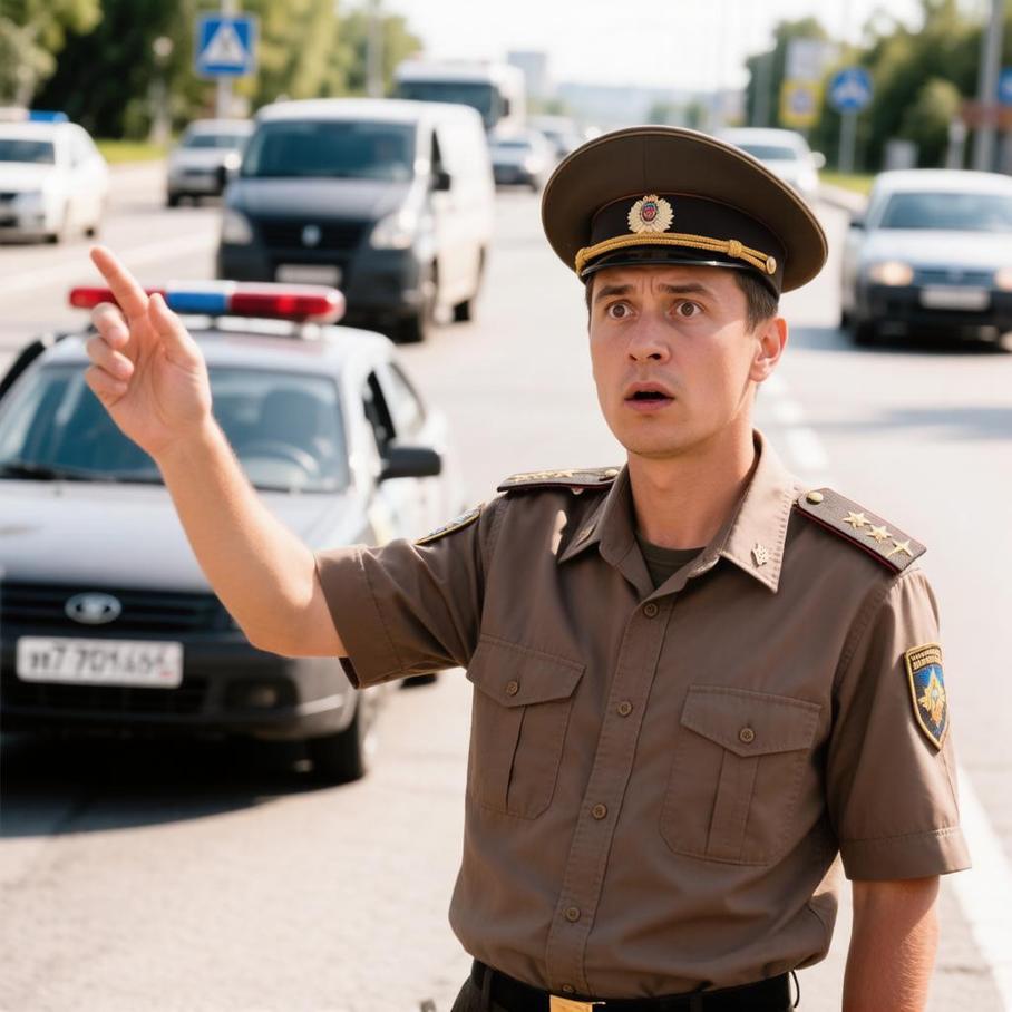 сотрудник ГИБДД