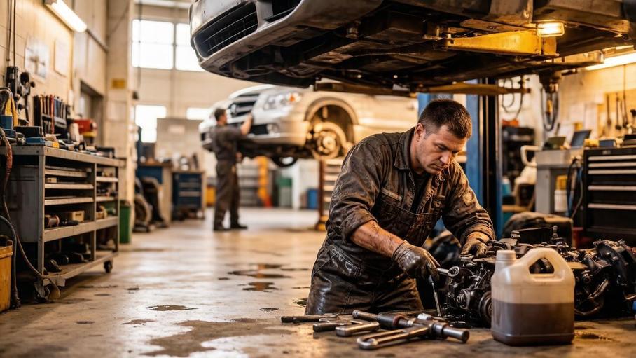 Автосервис. Ремонт двигателя