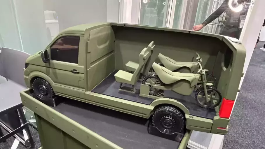 Макет военного Volkswagen Crafter