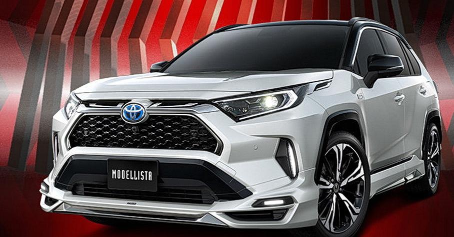In Japan Developed A Stylish Body Kit For The New Toyota RAV4 Motor 