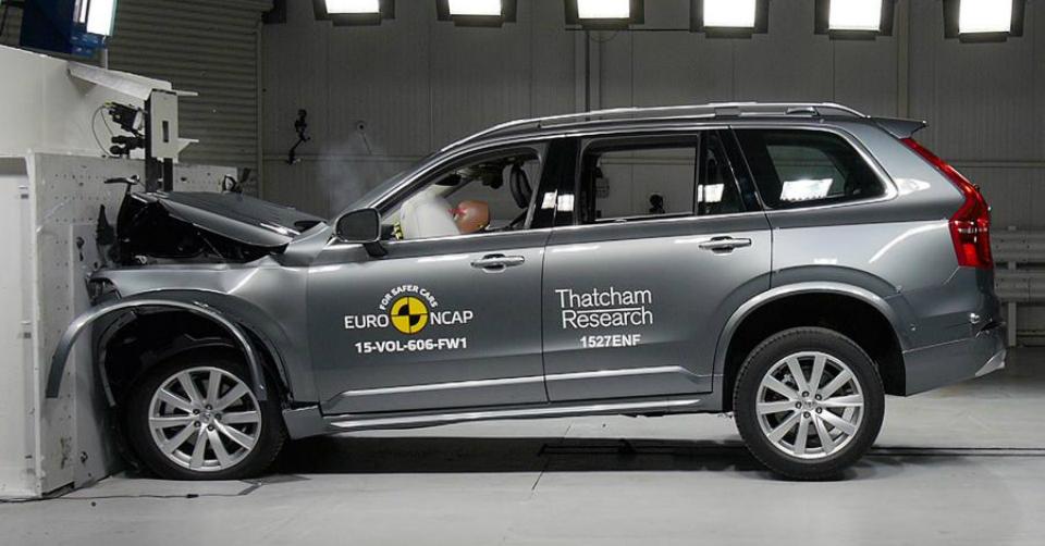 Вольво краш тест xc90