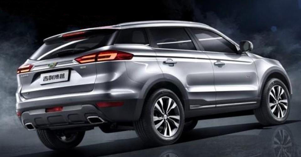 Geely кроссоверы модельный ряд