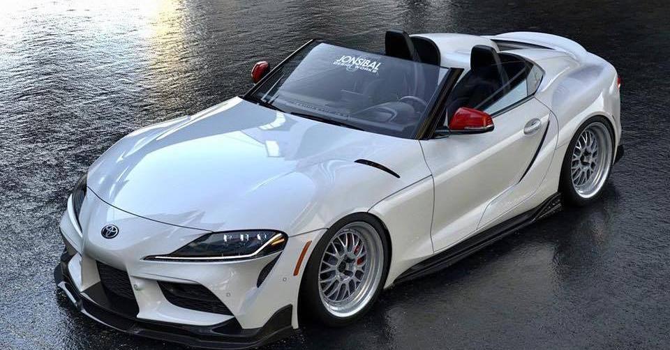 Toyota supra спереди